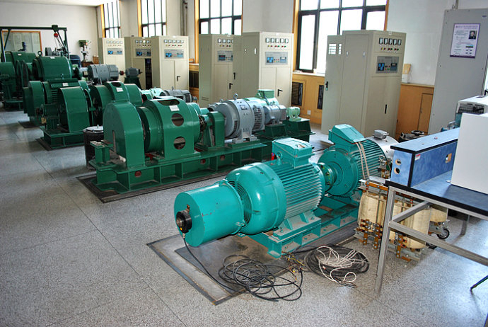开封某热电厂使用我厂的YKK高压电机提供动力